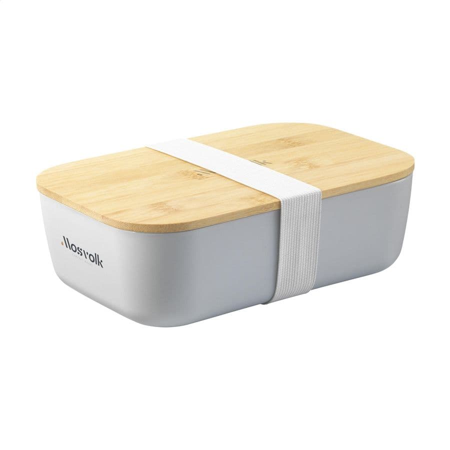 Midori Bamboo Lunchbox Grå