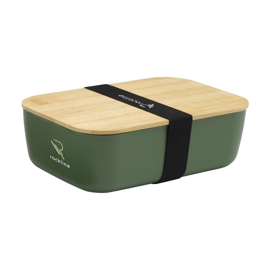 Midori Bamboo Lunchbox Mörkgrön