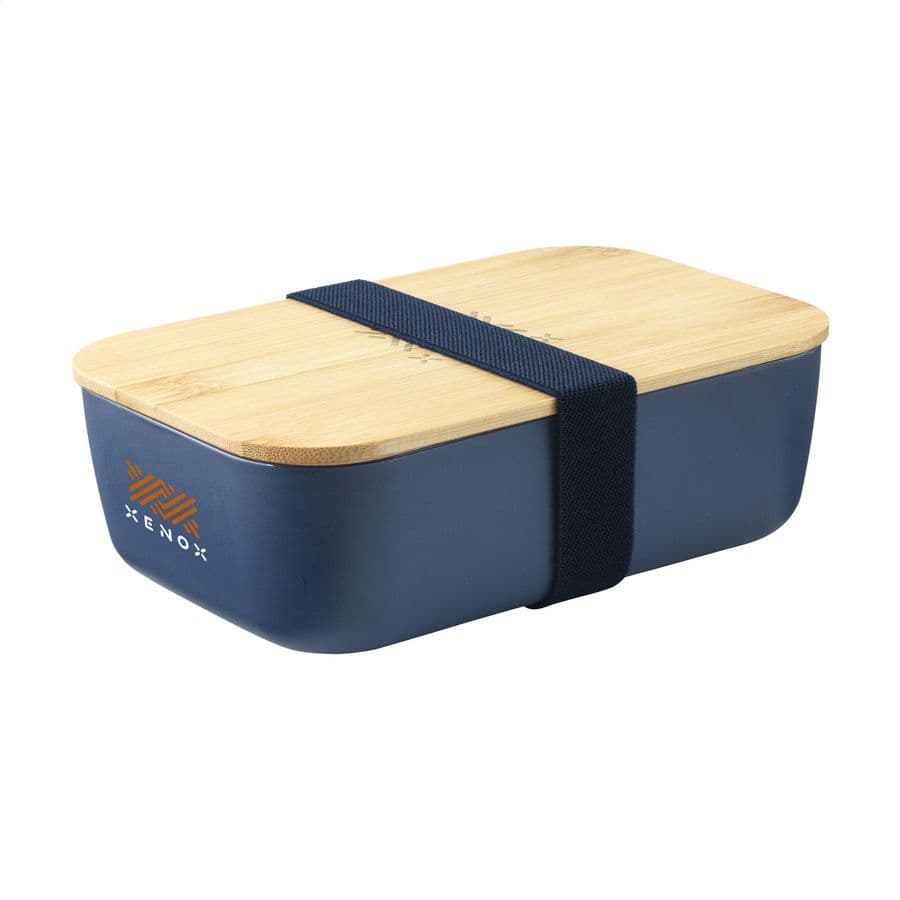 Midori Bamboo Lunchbox Mörkblå
