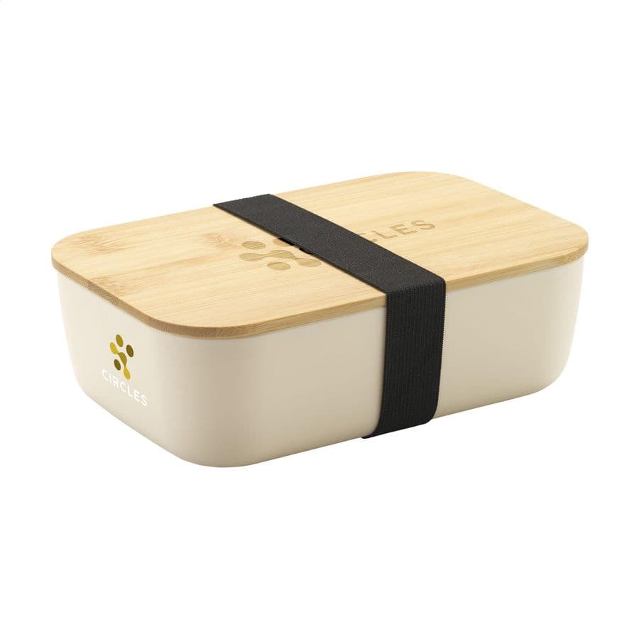Midori Bamboo Lunchbox Beige