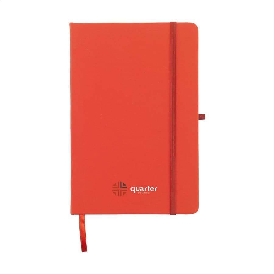 Porta RPET Paper Notebook A5 Röd