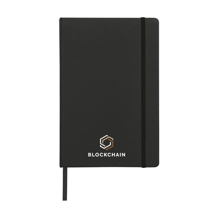 Note Paper Notebook A5 Svart