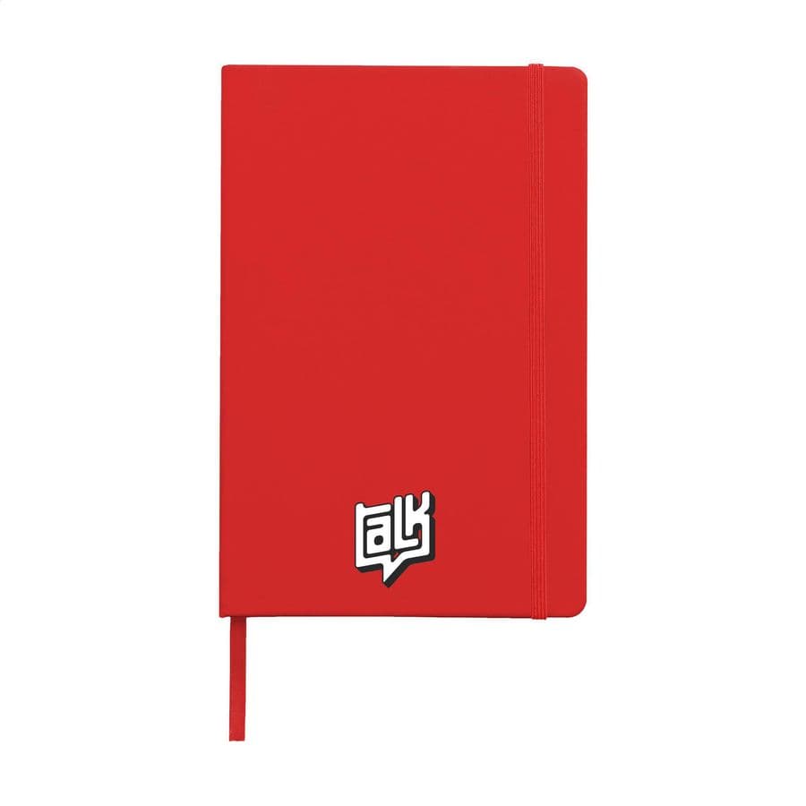 Note Paper Notebook A5 Röd