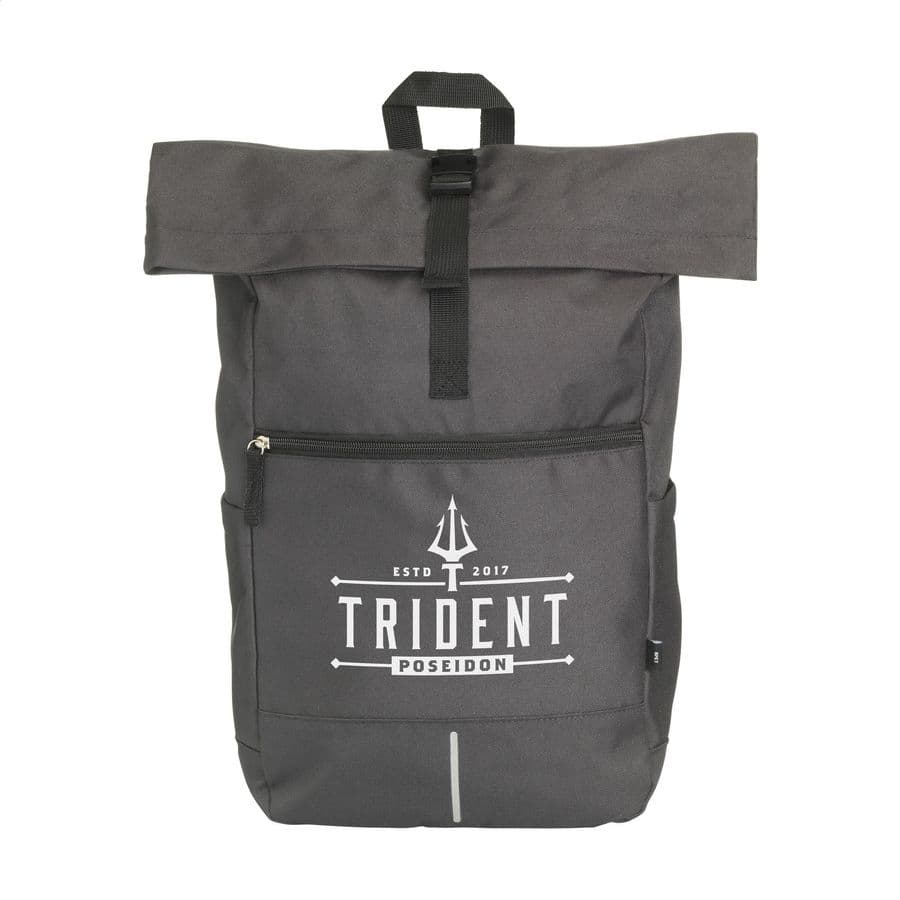 Nolan Recycled RPET backpack Grå
