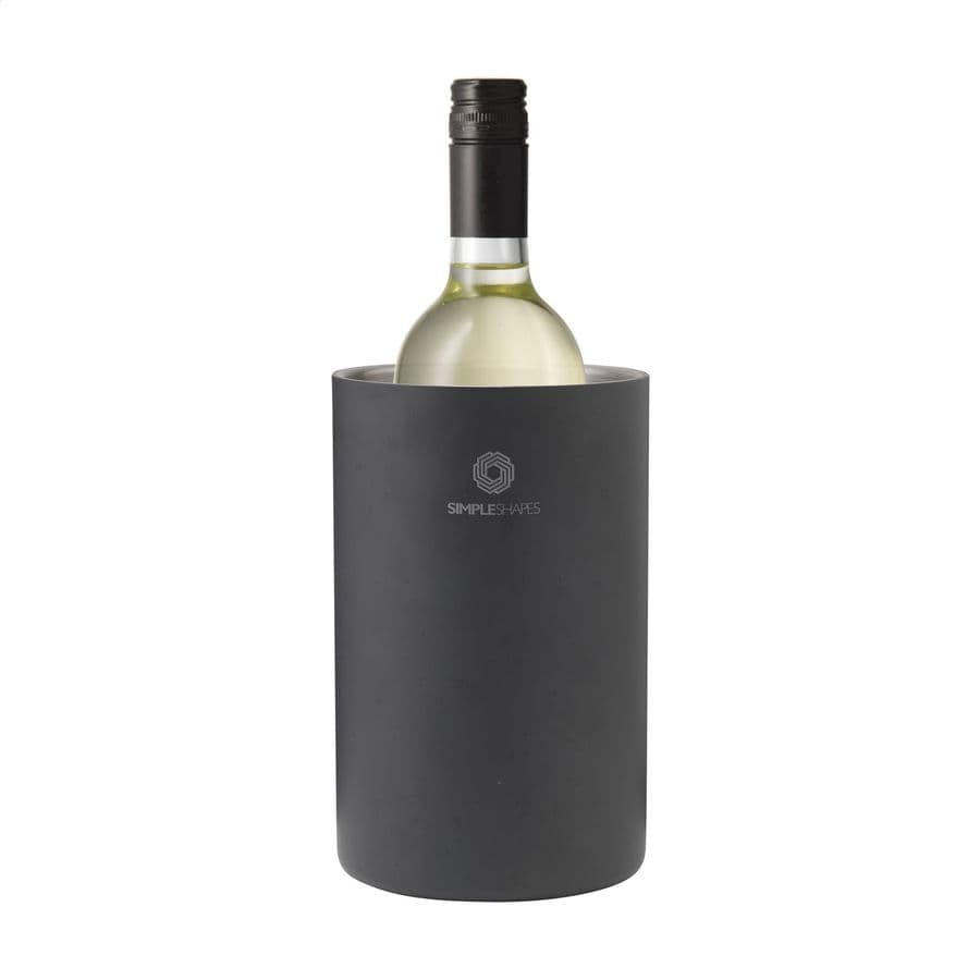 CoolSteel RCS Recycled Steel wine cooler Svart