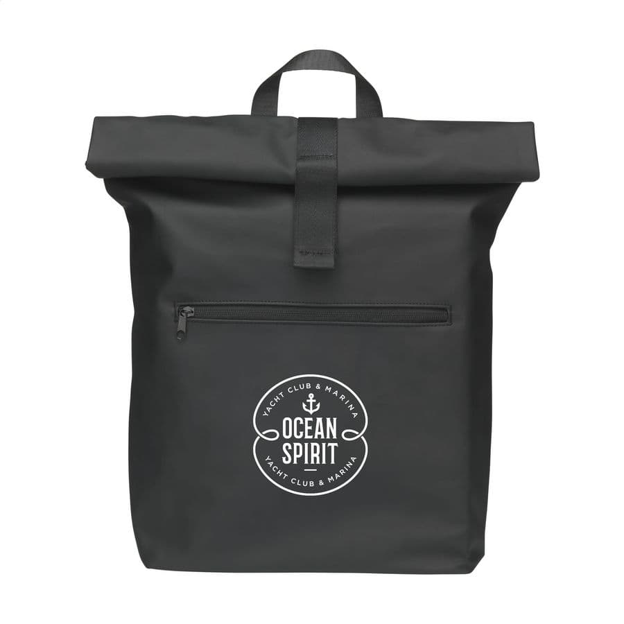 Lennon RCS Recycled Roll-Top Backpack Svart