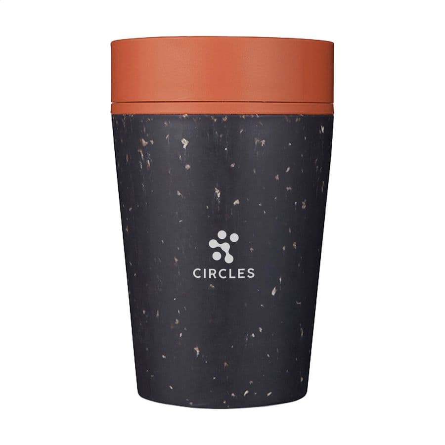 Circular&Co Recycled Coffee Cup 227 ml Grå/orange