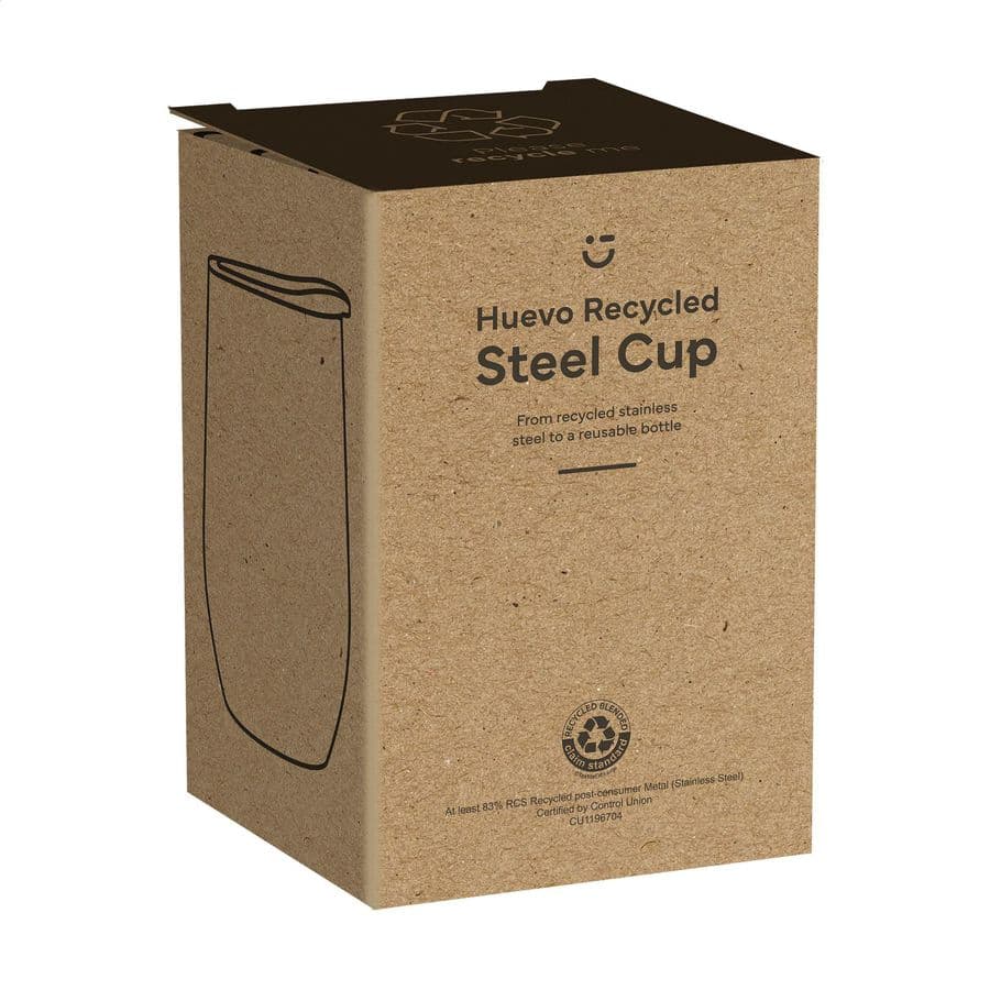 Huevo RCS Recycled Steel Cup 350 ml thermo cup