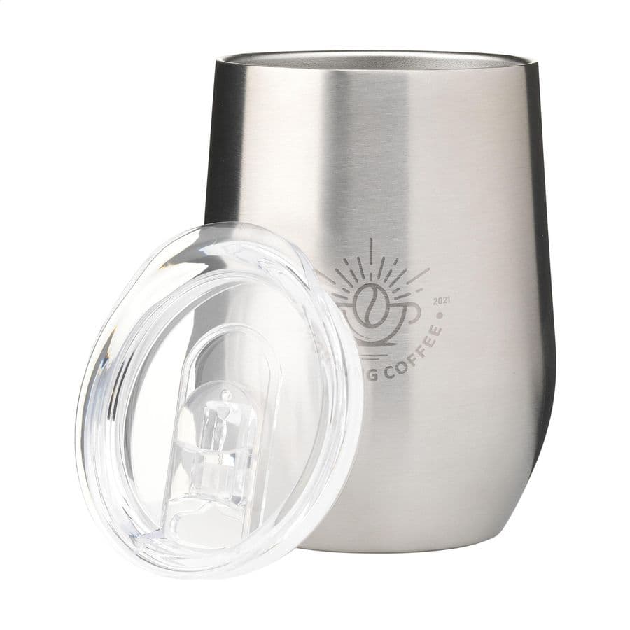 Huevo RCS Recycled Steel Cup 350 ml thermo cup