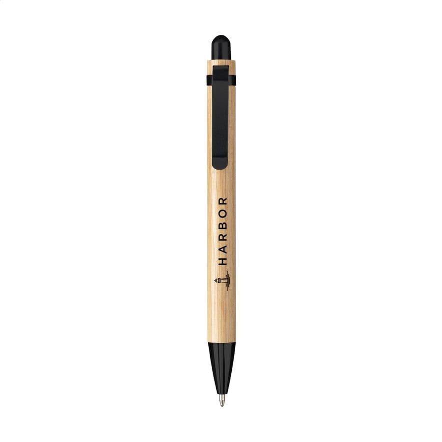 Boston Bamboo pen Svart