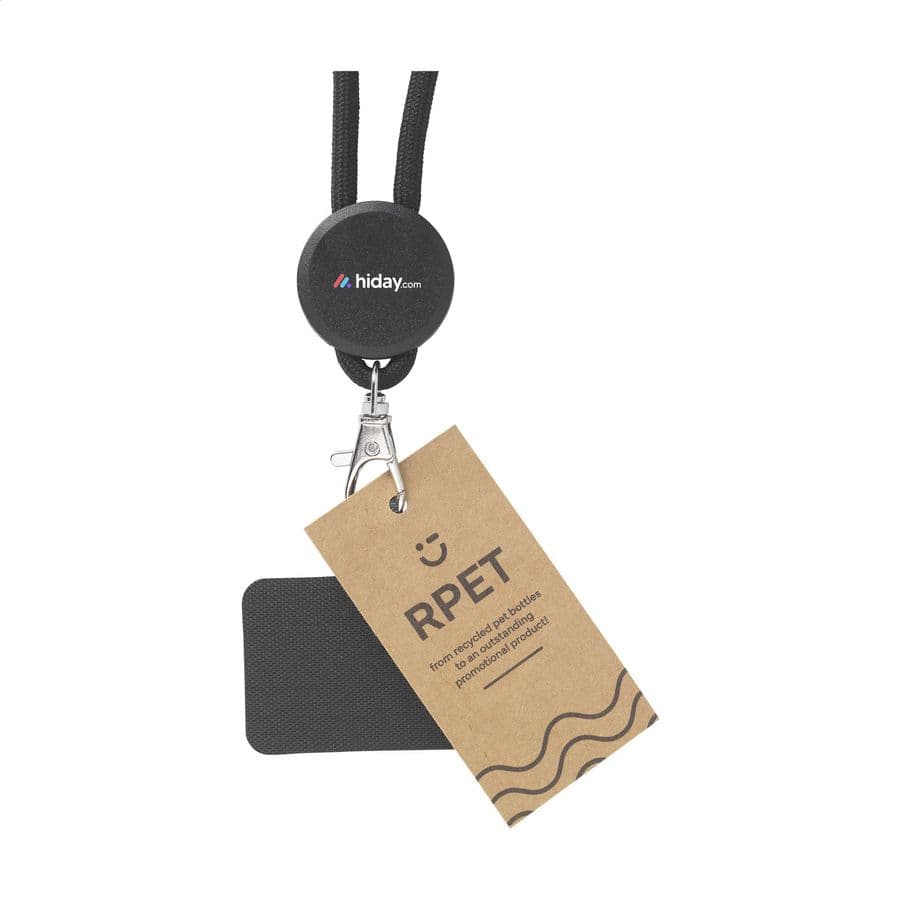 Lace Lanyard GRS RPET 0,5 cm phone keycord