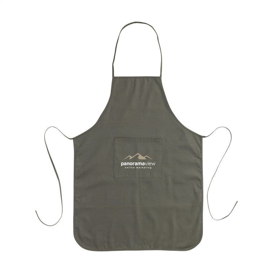 Apron Recycled Cotton (170 g/m²) Olivgrön