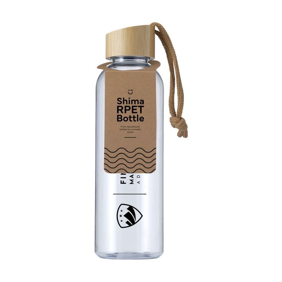 Shima RCS RPET Bottle 700 ml water bottle Transparent