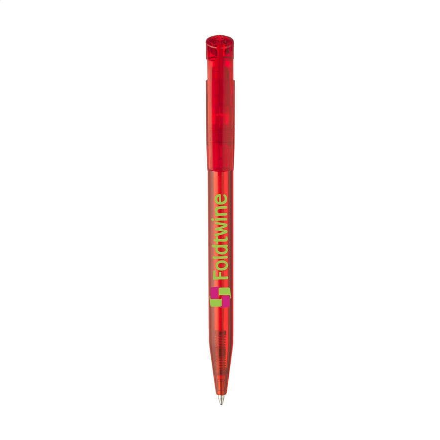 Stilolinea S45 Clear pen Transparent röd
