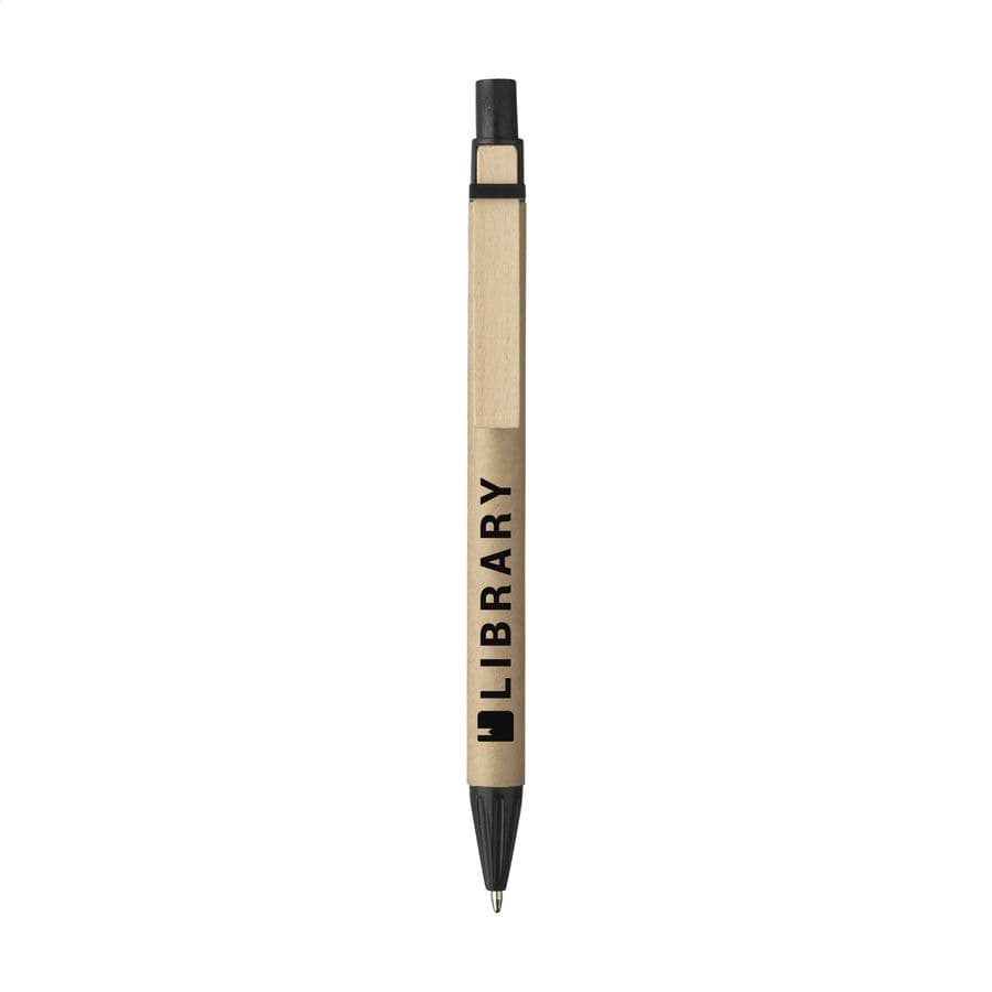 PaperWrite cardboard pen Svart