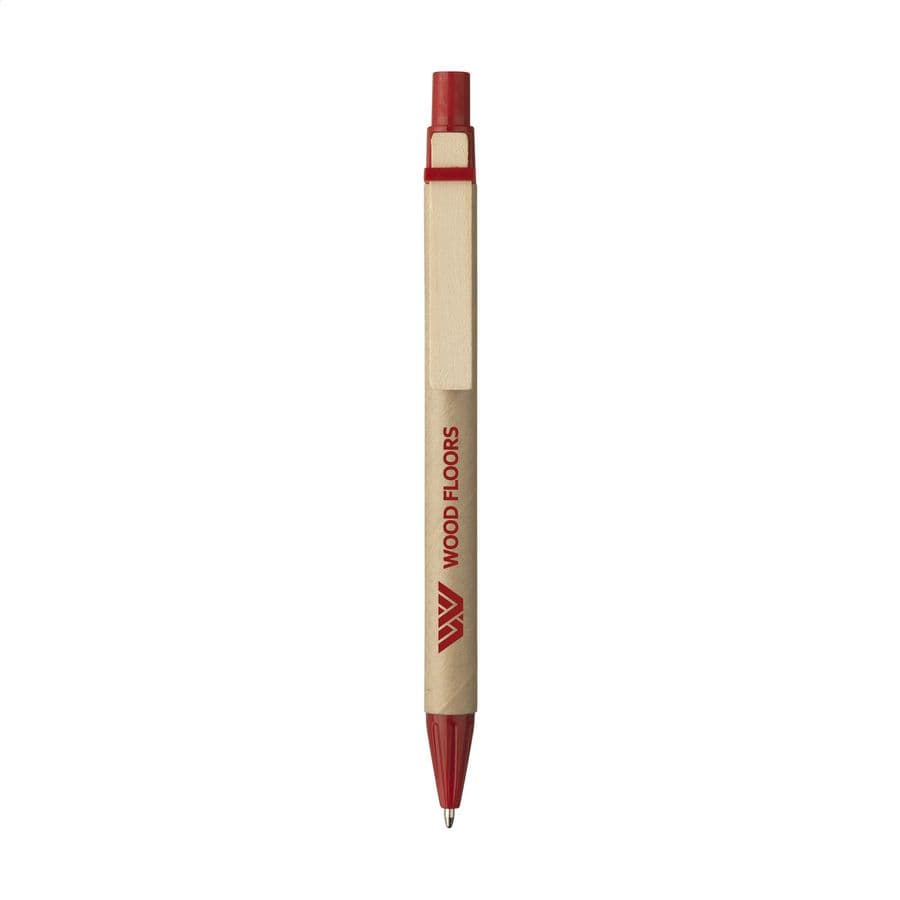 PaperWrite cardboard pen Röd