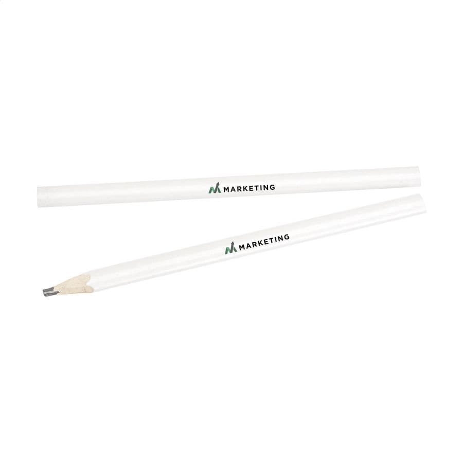Carpenter wooden pencil Vit