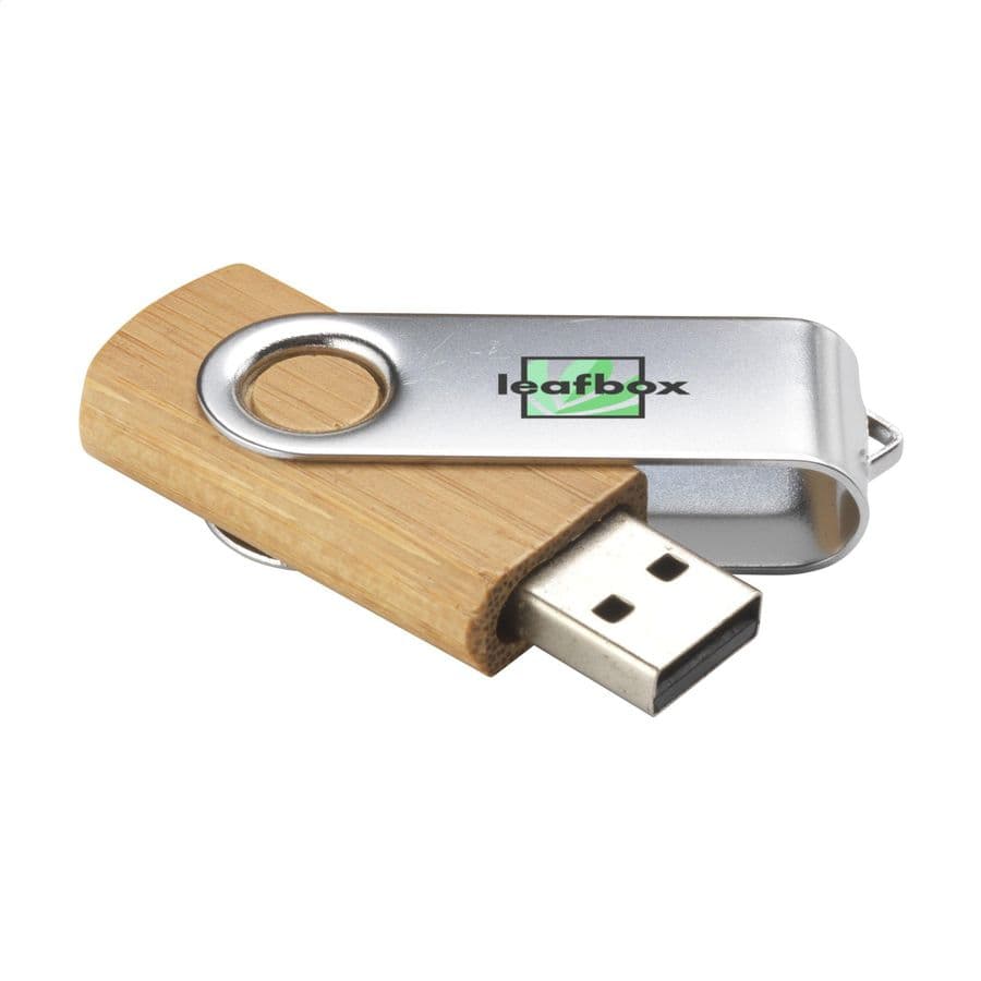 USB Twist Bamboo from stock 16 GB