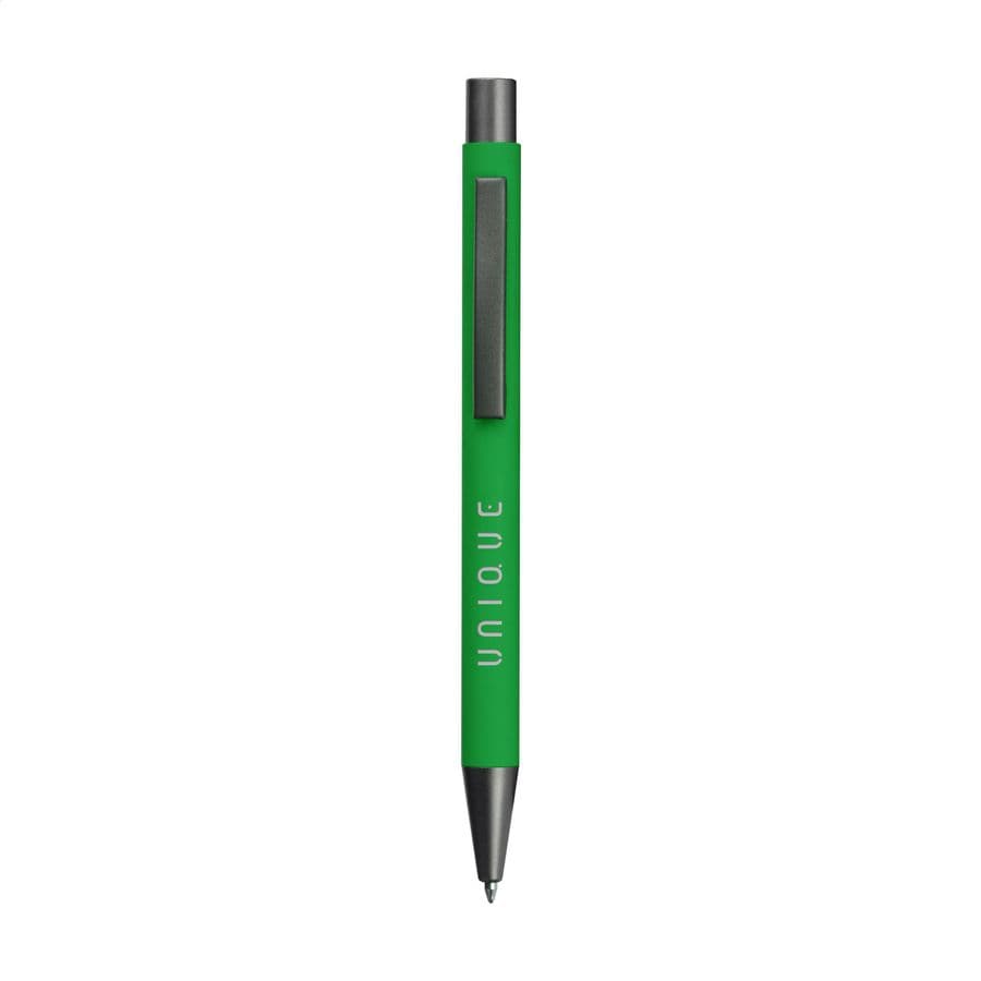 Brady Soft Touch Recycled Alu pens Ljusgrön **