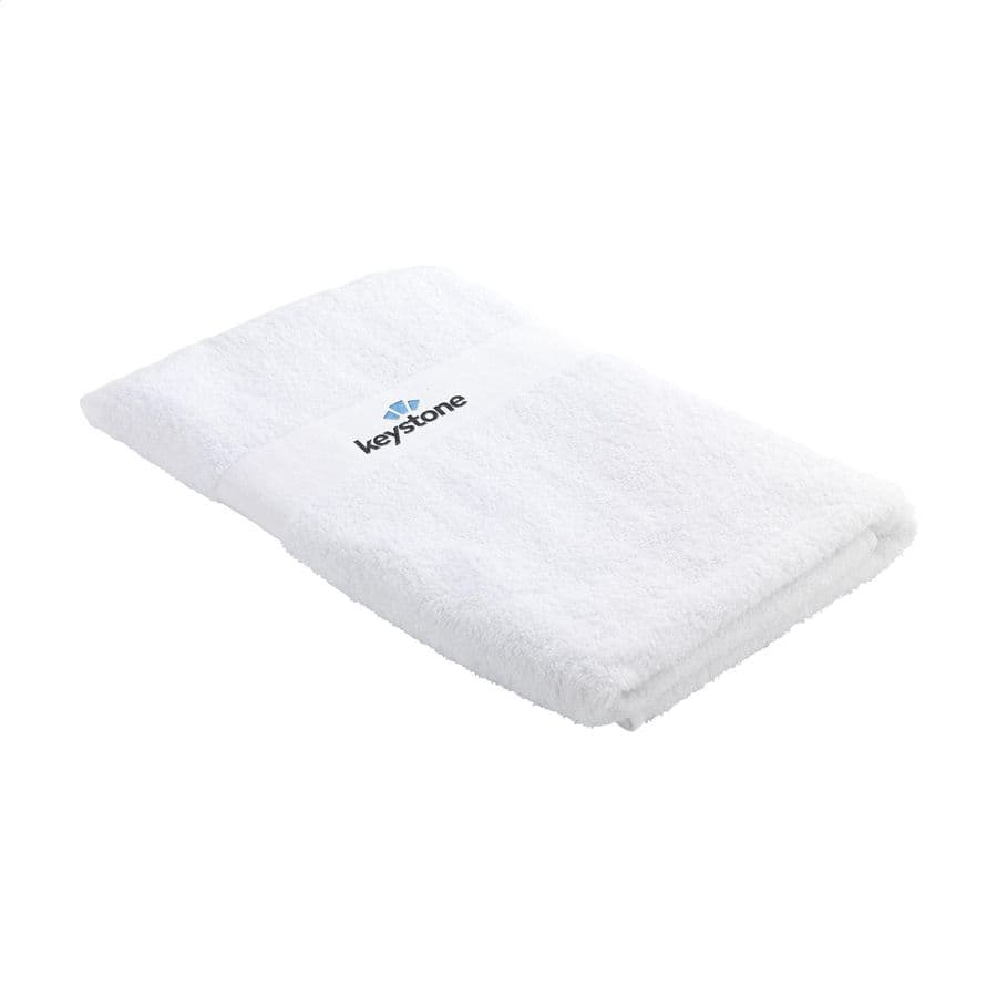 Wooosh Bath Towel GRS Recycle Cotton Mix 140 x 70 cm Vit
