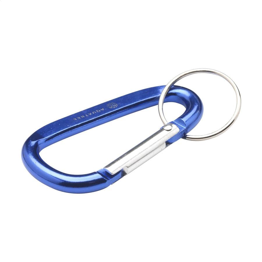 Carabiner GRS Recycled Alu Blå