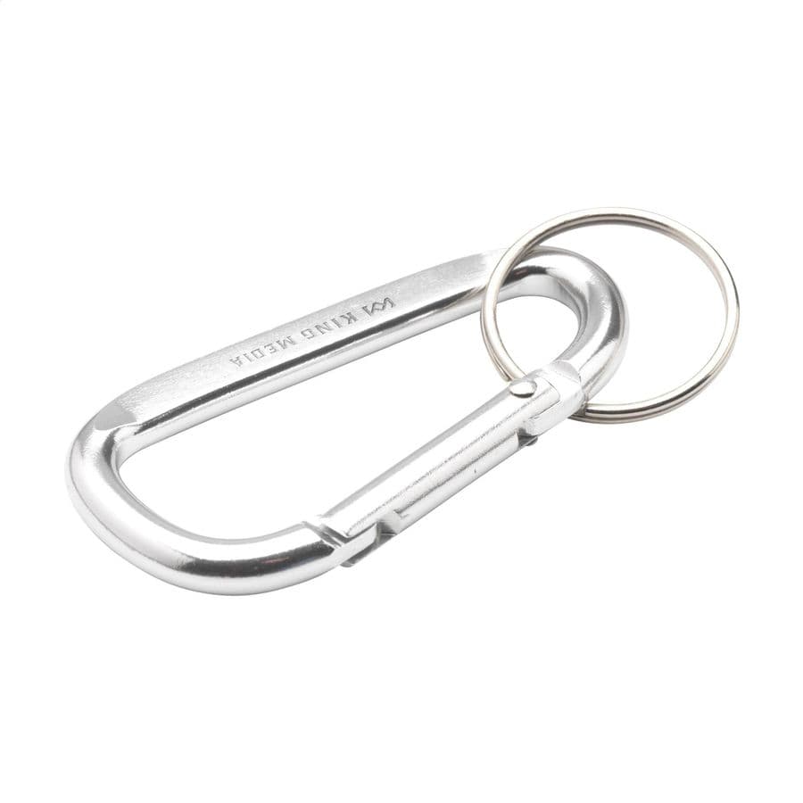 Carabiner GRS Recycled Alu Silver