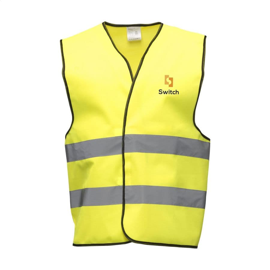 Safety Reflex Vest Fluorescerande gult