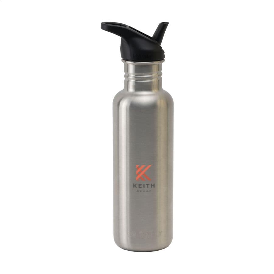 Klean Kanteen Classic Bottle Flip Seal Sport Cap 800 ml Silver