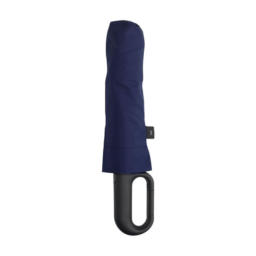 Carabiner RCS RPET foldable umbrella 21 inch