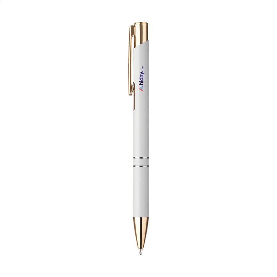 Ebony RCS Recycled Alu Rose Gold pens Vit