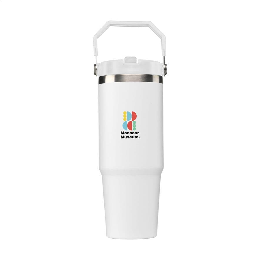 Hippo Recycled Steel Cup 900 ml Vit