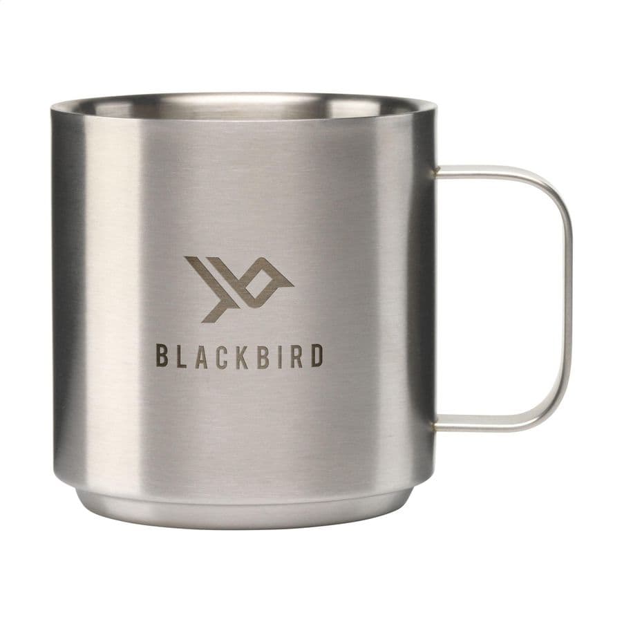 Knox Recycled Iso Mug 300 ml thermo cup Silver