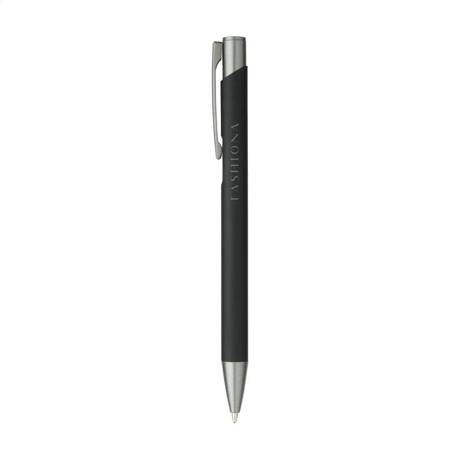 Ebony Soft RCS Recycled Alu SoftTouch Pen Svart