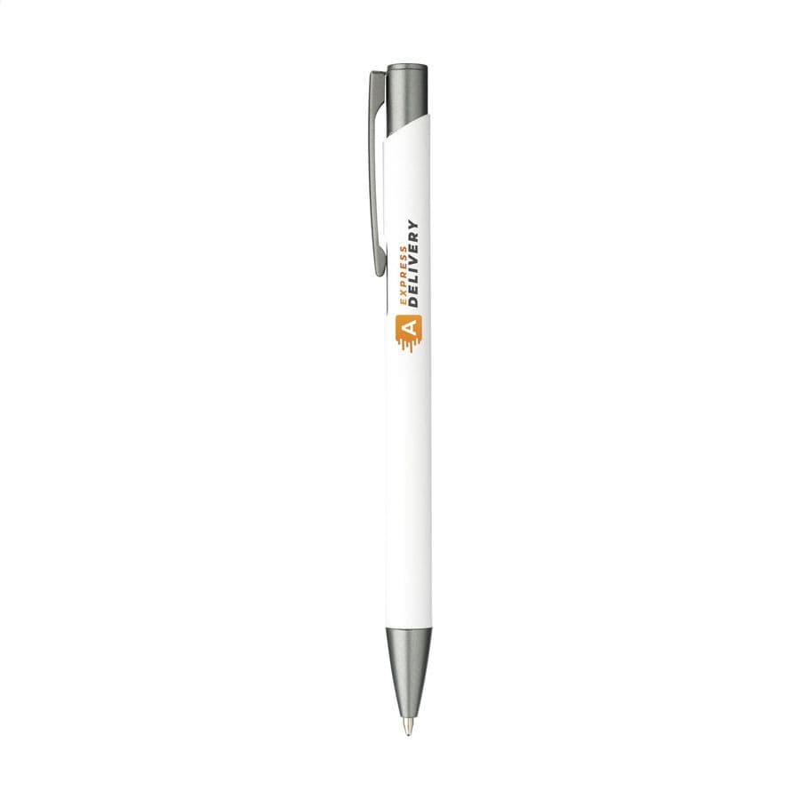 Ebony Soft RCS Recycled Alu SoftTouch Pen Vit