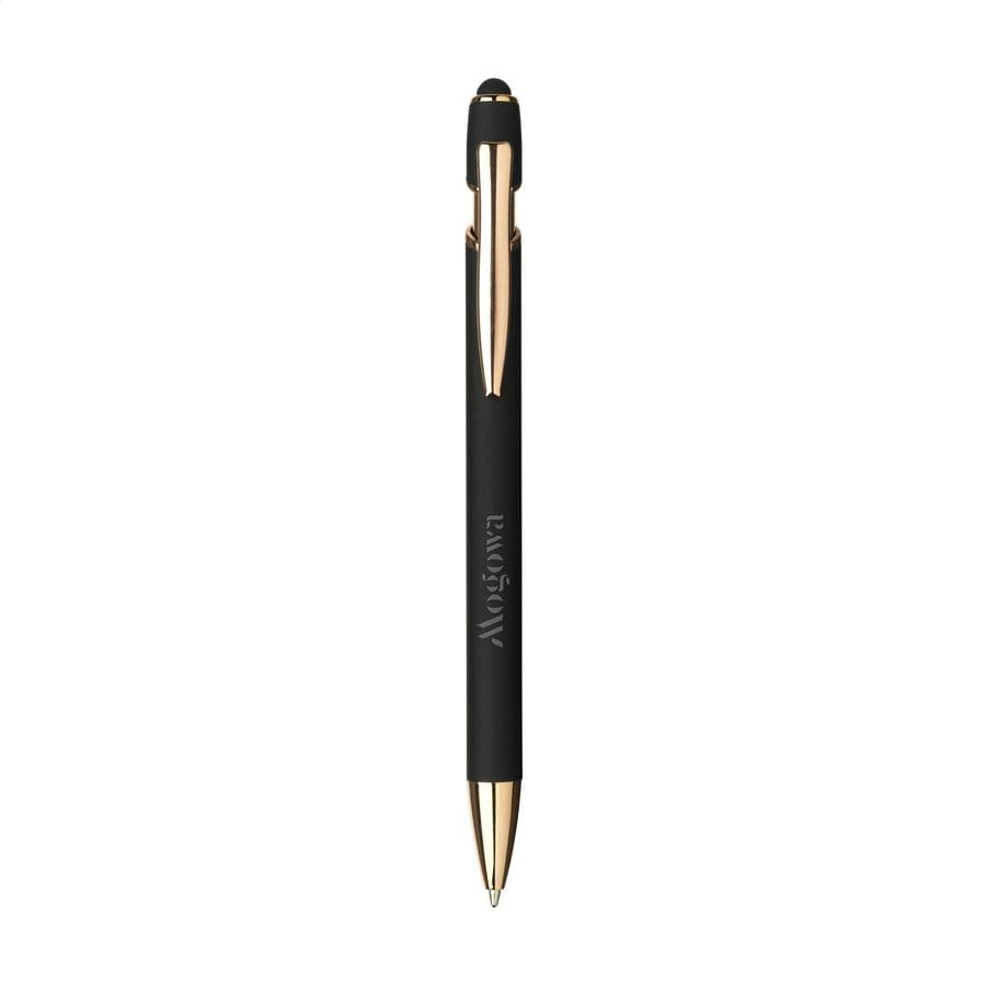Luca Copper Stylus RCS Recycled Alu SoftTouch Svart