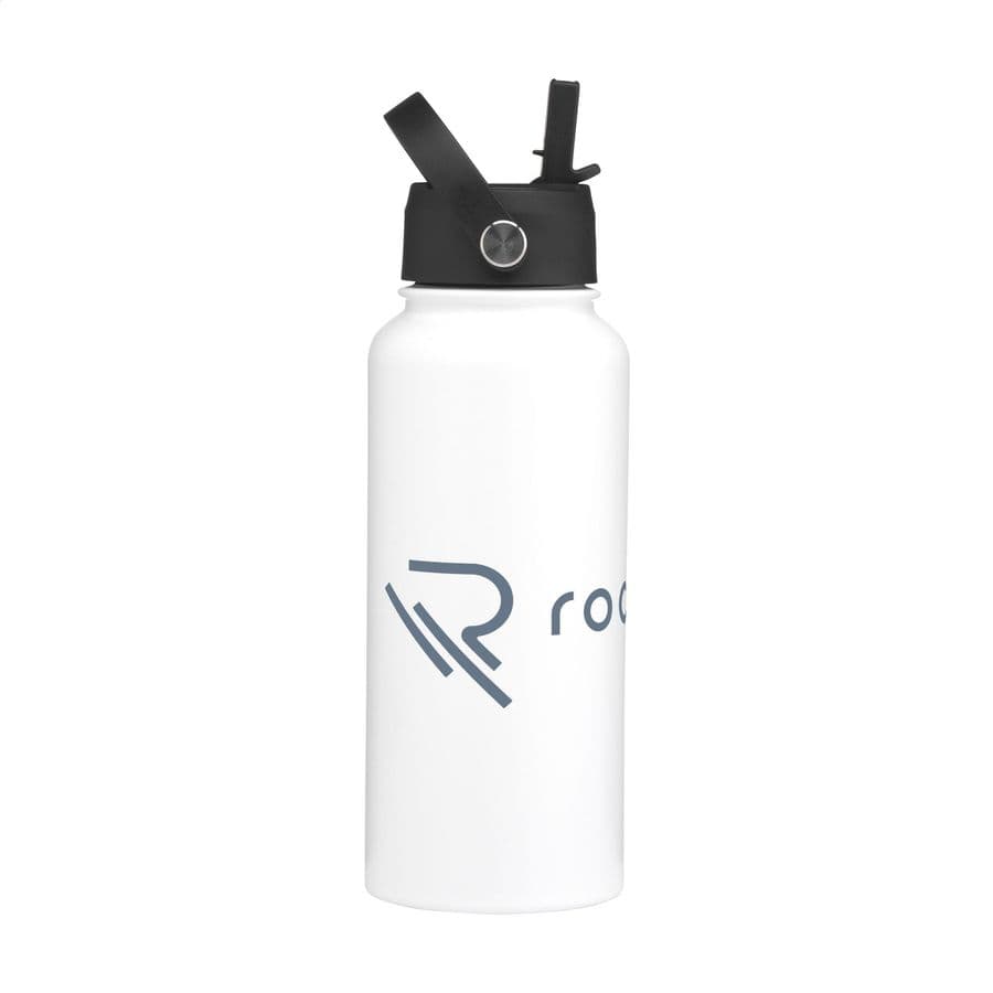 Eddy RCS Recycled Steel Bottle 900 ml thermo bottle Vit/vit