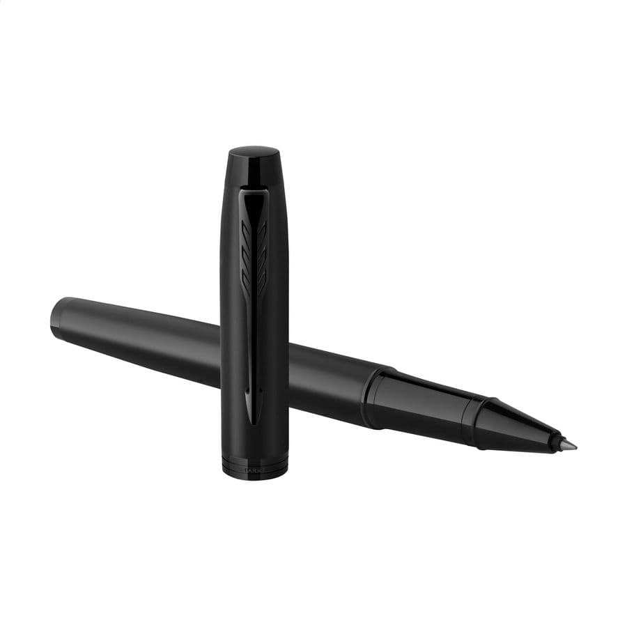 Parker IM Achromatic Rollerball Pen - Black Ink