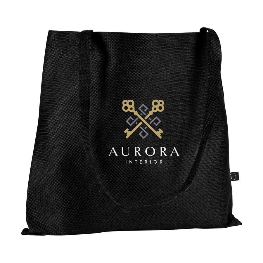 Shopper GRS RPET (80 g/m²) shopping bag Svart