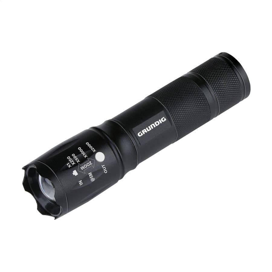 Grundig 1W LED-Torch Zoom flashlight