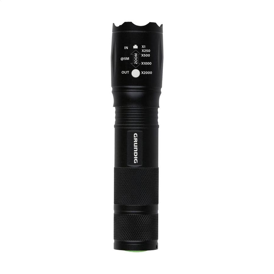 Grundig 1W LED-Torch Zoom flashlight