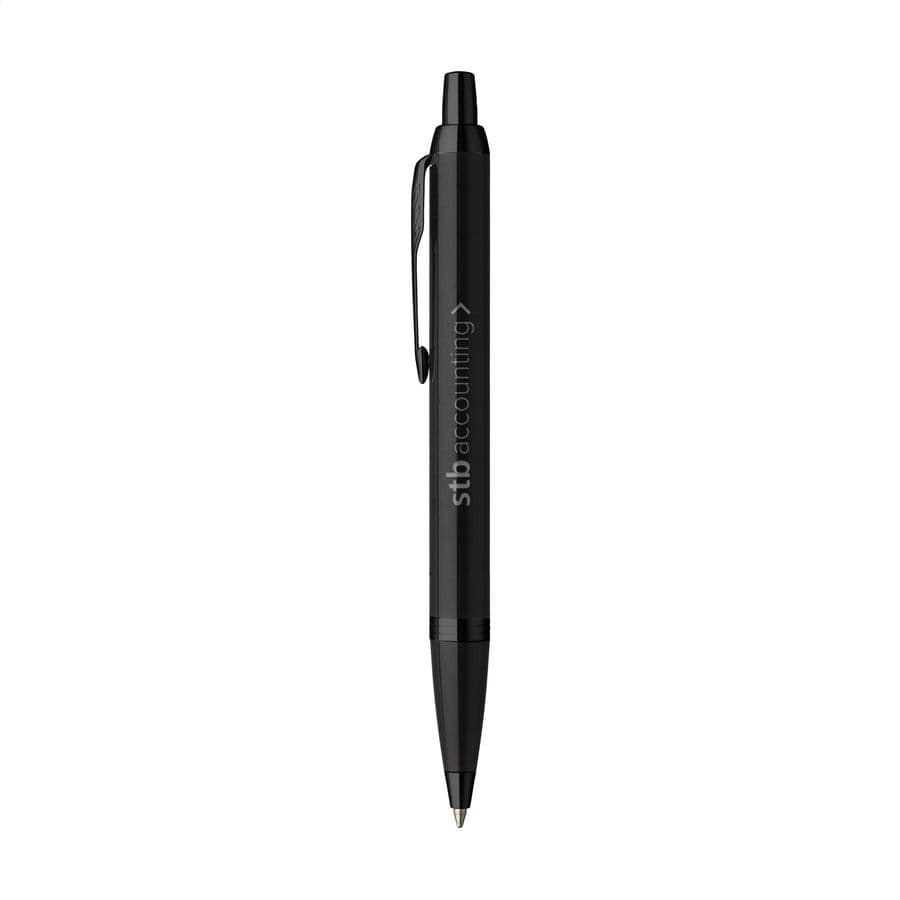 Parker IM Achromatic Ballpoint Pen - Blue Ink