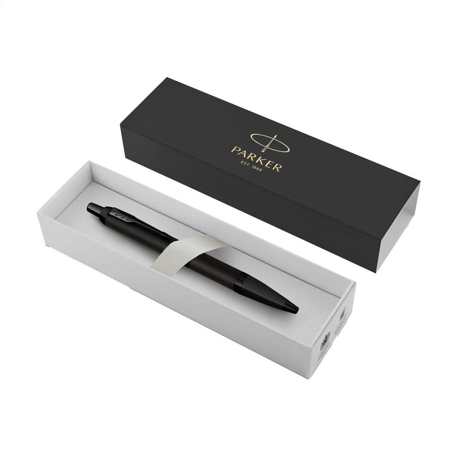 Parker IM Achromatic Ballpoint Pen - Blue Ink