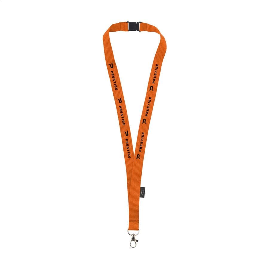 Lanyard Safety RPET 2 cm Orange