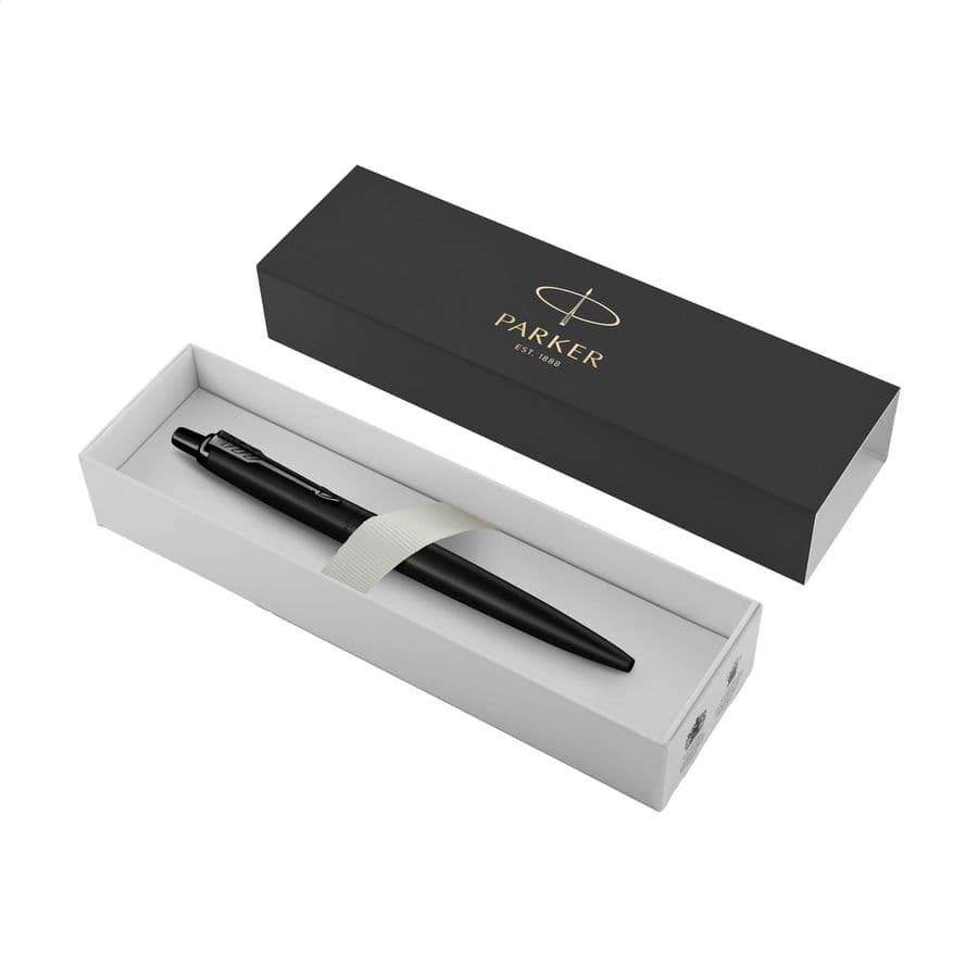Parker Jotter XL Black Monochrome Ballpoint Pen - Blue