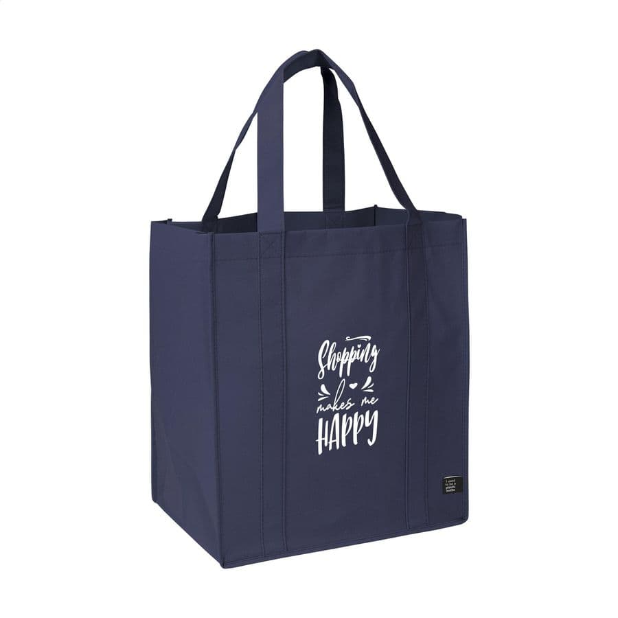 Shop XL GRS RPET (80 g/m²) shopping bag Marinblå