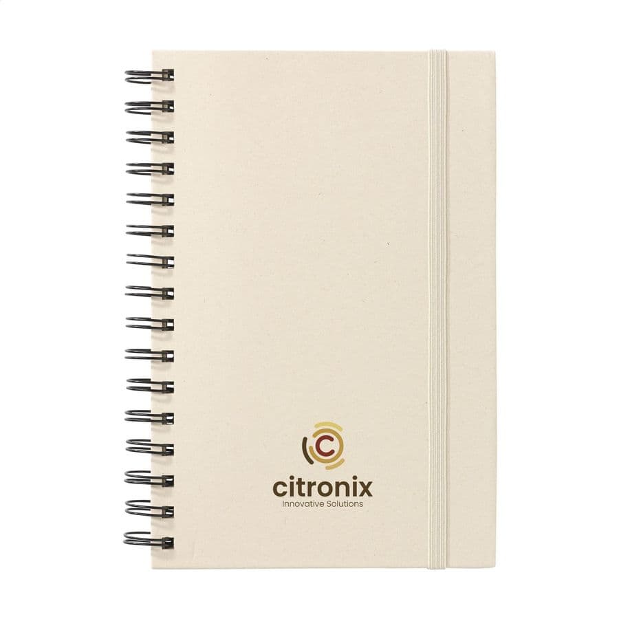 Sugarcane Bagasse Spiral Paper Notebook A5