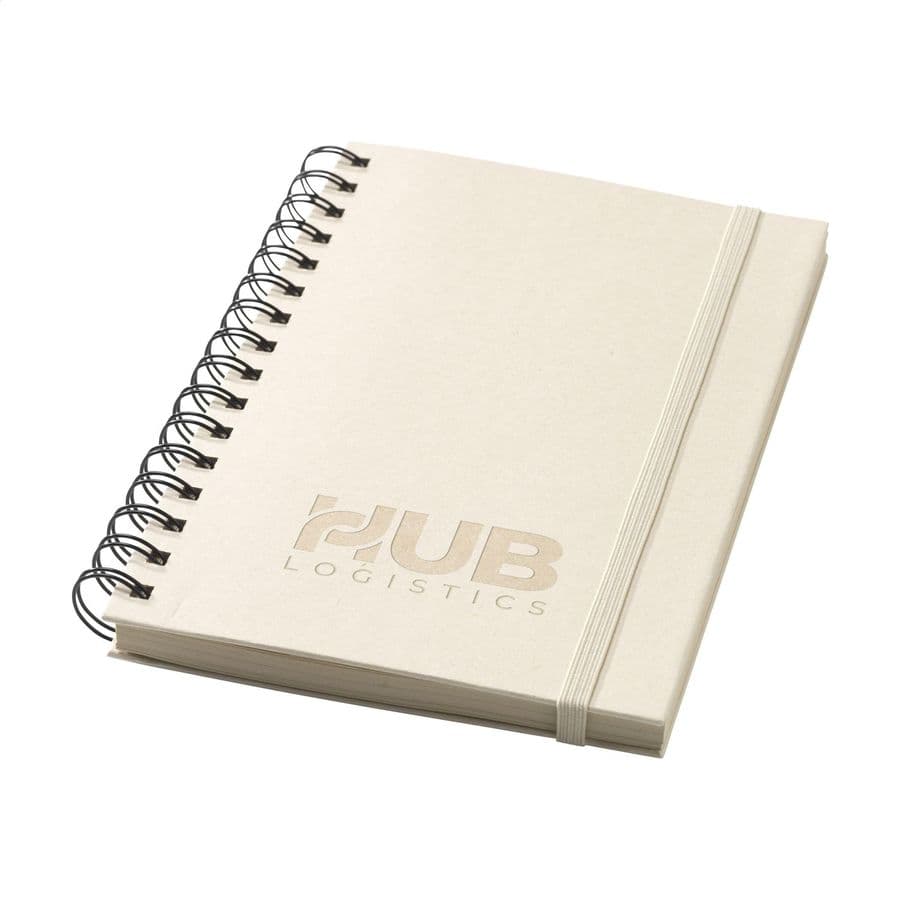 Sugarcane Bagasse Spiral Paper Notebook A5