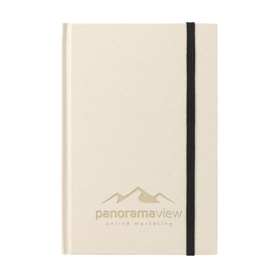 Bagasse Sugarcane Paper Notebook A5 Svart