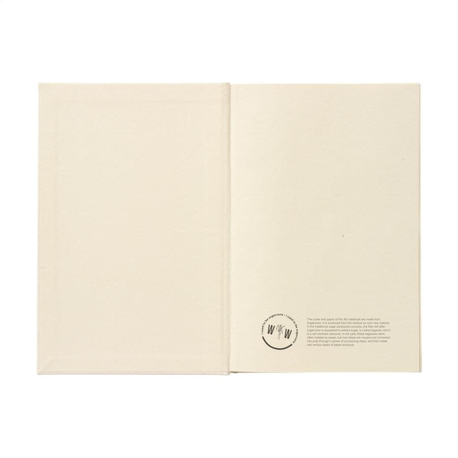 Bagasse Sugarcane Paper Notebook A5