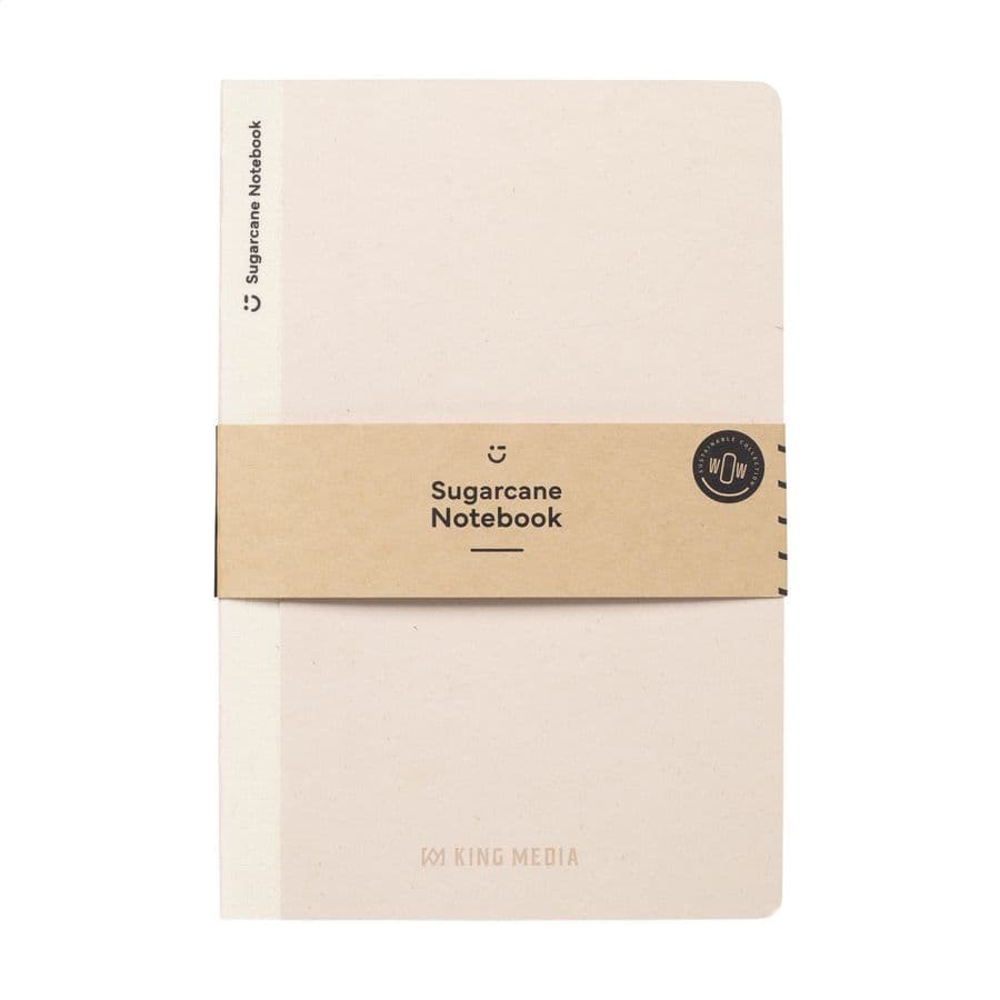 Sugarcane Paper Notebook A5 Vit